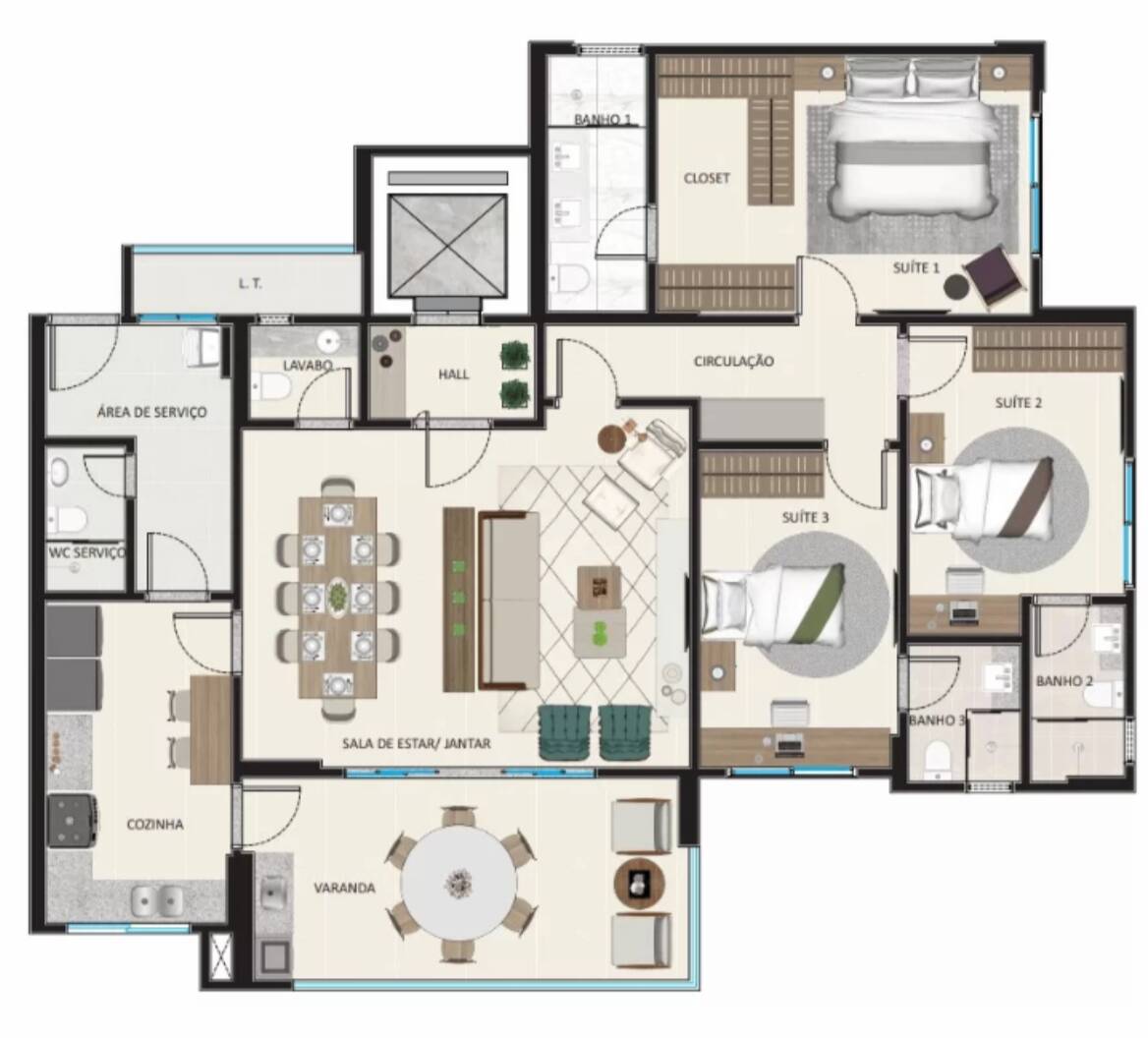 Apartamento, 155 m² - Foto 22