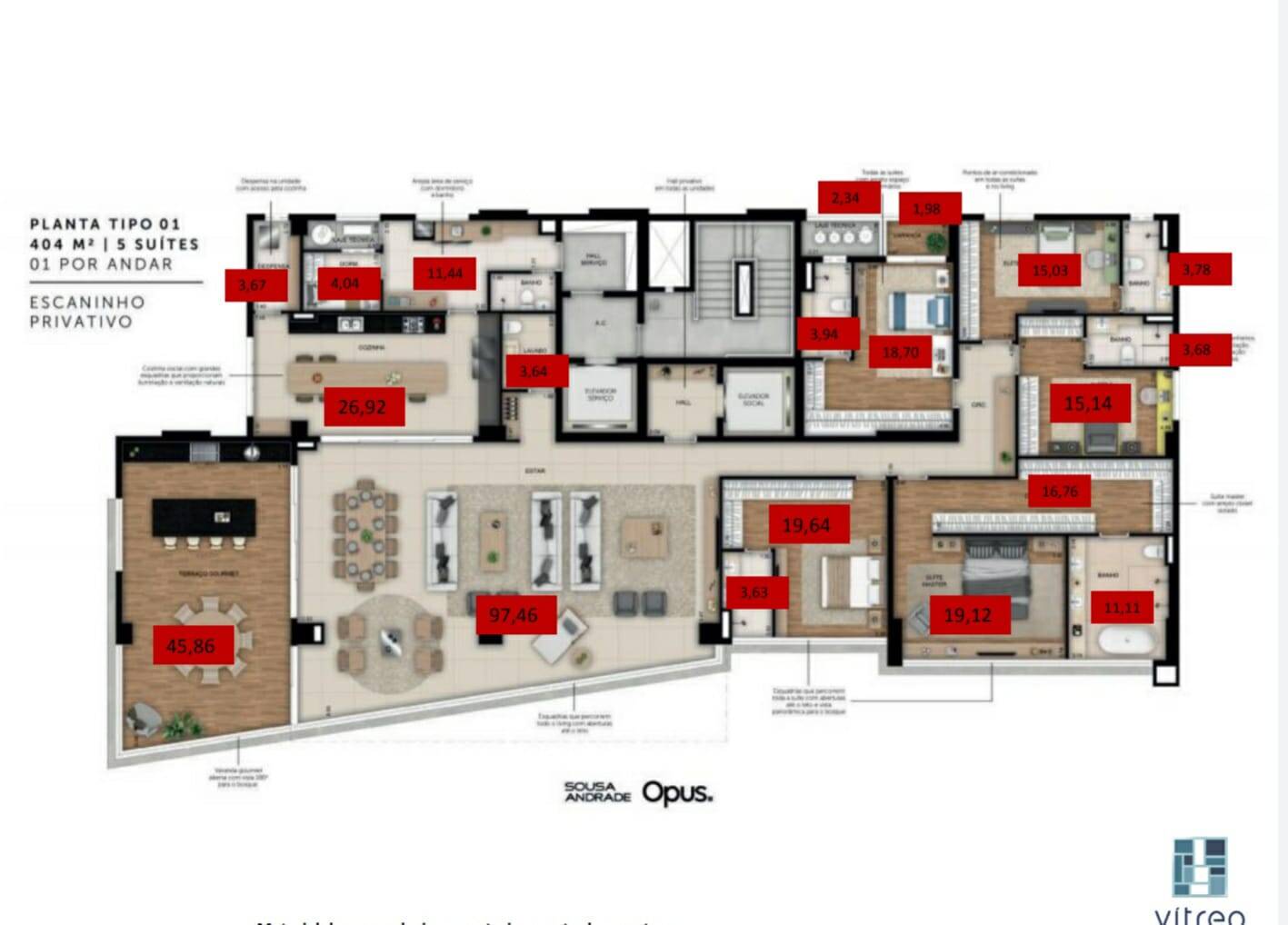 Apartamento à venda com 5 quartos, 404m² - Foto 31